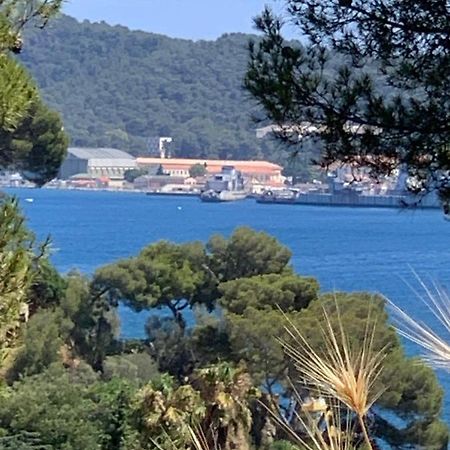 JADE - Appartement climatisé vue et accès mer privé La Seyne-sur-Mer Esterno foto