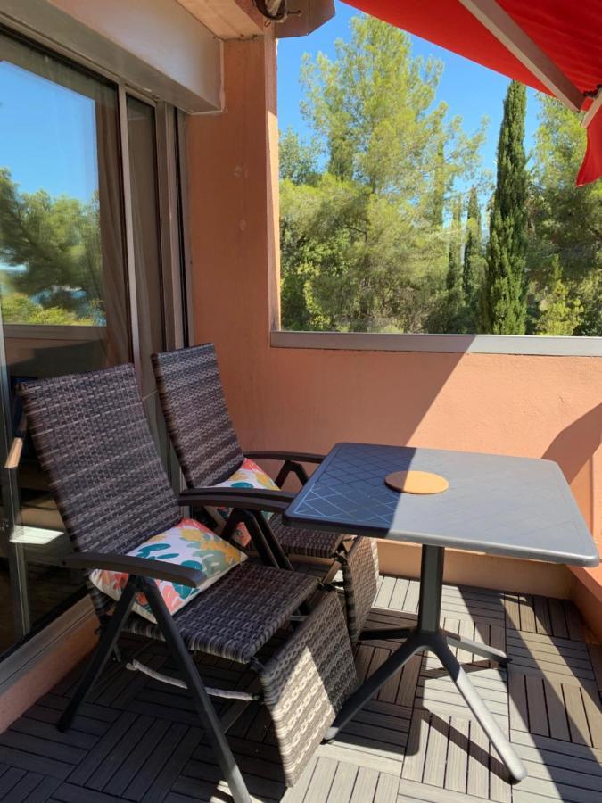 JADE - Appartement climatisé vue et accès mer privé La Seyne-sur-Mer Esterno foto